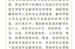 翻译硕士英语满分