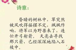 塞下曲古诗翻译译文