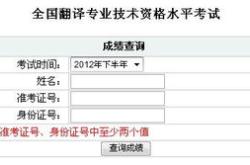 翻译资格考试报名条件