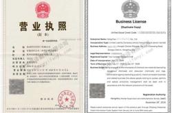 工商登记英语