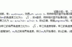 圆盘规律题