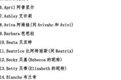 姓名英语翻译怎么写