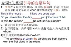 后置定语翻译法