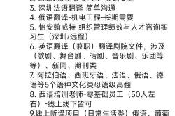 小语种翻译价格报表