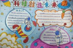 手抄报科技主题绘画