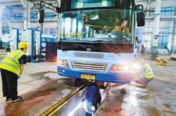 宁波电动公交车