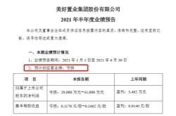超预计上半年净利润亏损3500万元
