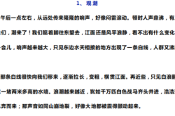 观潮翻译和原文
