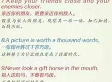 英文翻译短语大全