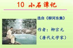 小石谭记的翻译简短一点